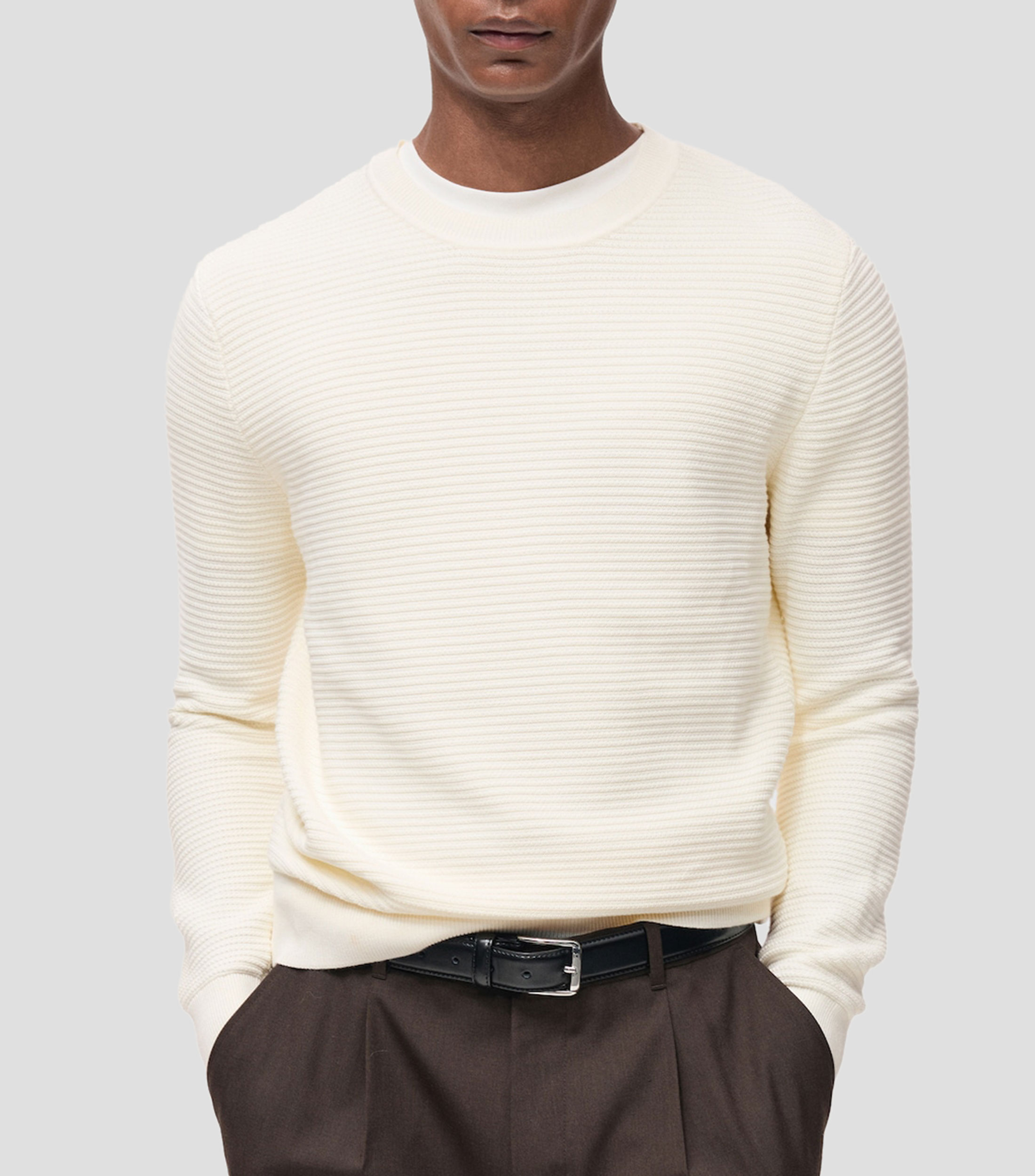 Sueter cuello redondo Hombre
